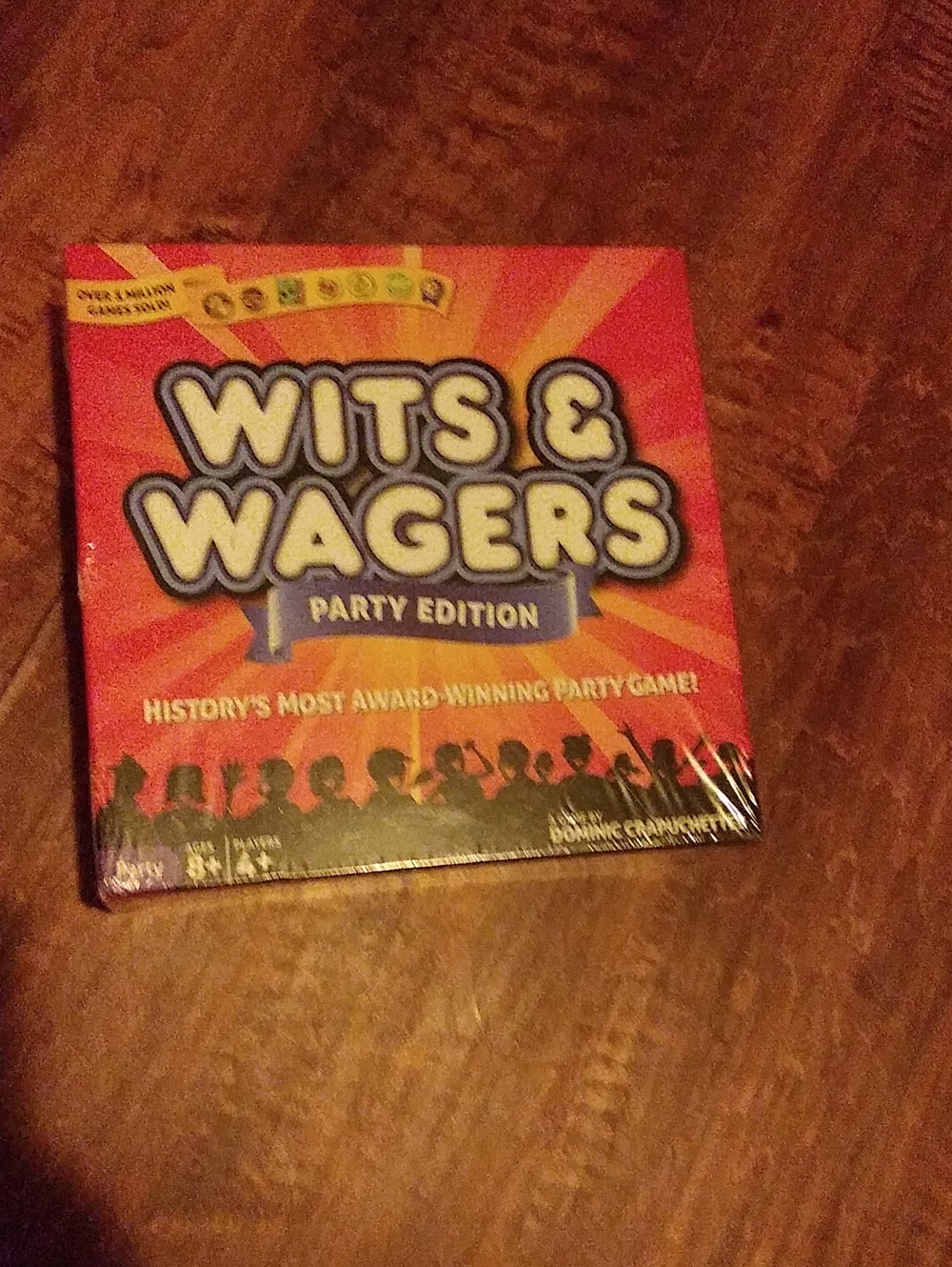 Wits & Wagers Party Edition Board Game - Red
